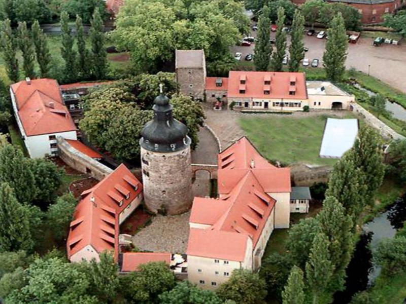 Wasserburg Zu Gommern Buitenkant foto